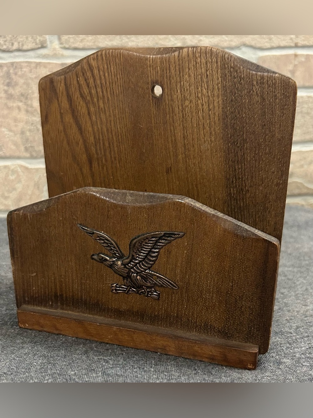 Vintage Giftwood Wooden Wall-Mount
Mail/Letter Holder